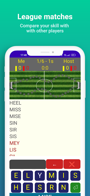 #3. Words Soccer (Android) By: Jenkings