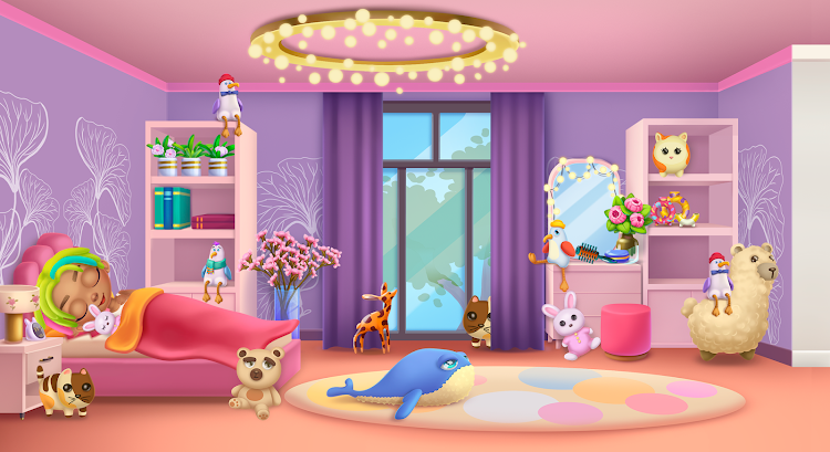 #5. Beauty salon: Girl hairstyles (Android) By: Hippo Kids Games