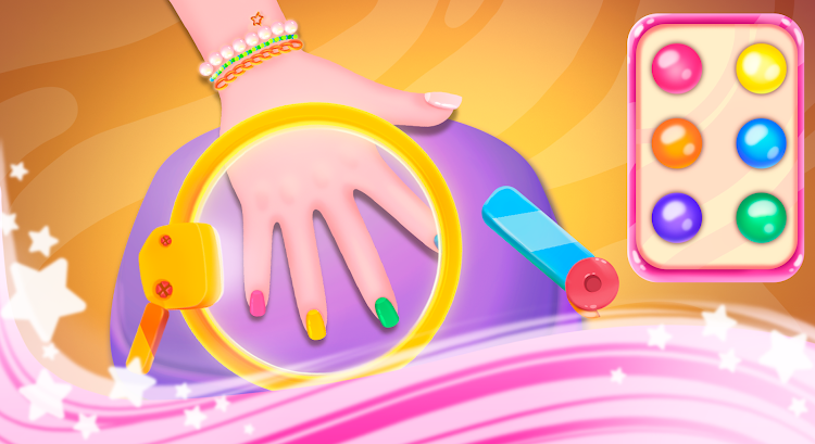 #7. Beauty salon: Girl hairstyles (Android) By: Hippo Kids Games