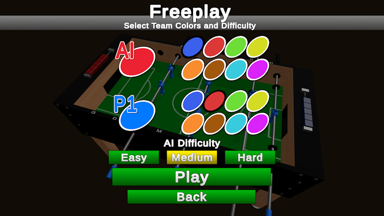 #4. Table Soccer Challenge (Android) By: Magnin & Associates