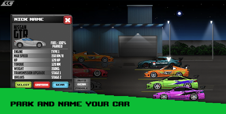 #4. Pixel Car: Reckless Racer (Android) By: indieGameStudio