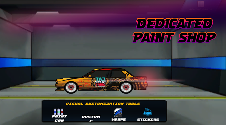 #6. Pixel Car: Reckless Racer (Android) By: indieGameStudio