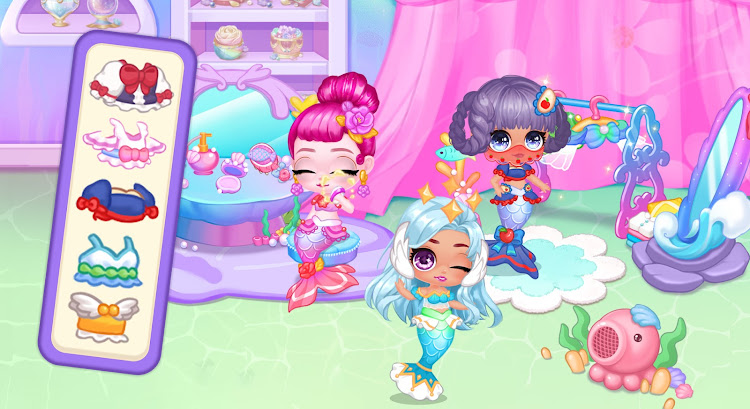 #3. Sweet Dolls：Mermaid Princess (Android) By: Moe Kittens