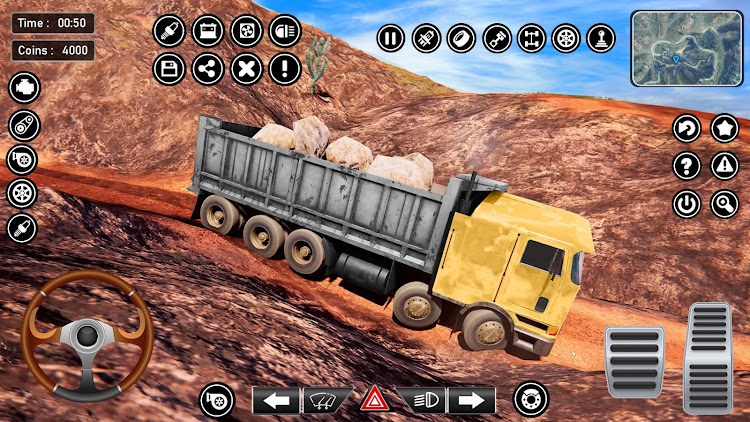 #7. Truck Driving Game Euro Truck (Android) By: Universal Arts