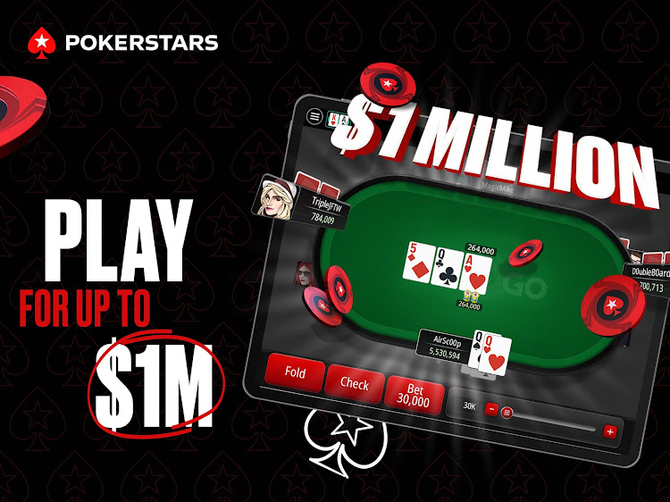 #8. PokerStars Poker Games Online (Android) By: Stars Mobile Limited