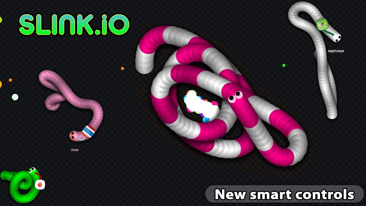 #3. Slink.io - Snake Games (Android) By: Apps2US Studios