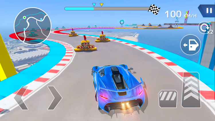 #4. Mega Ramp: Car Stunt Races (Android) By: Remy Games