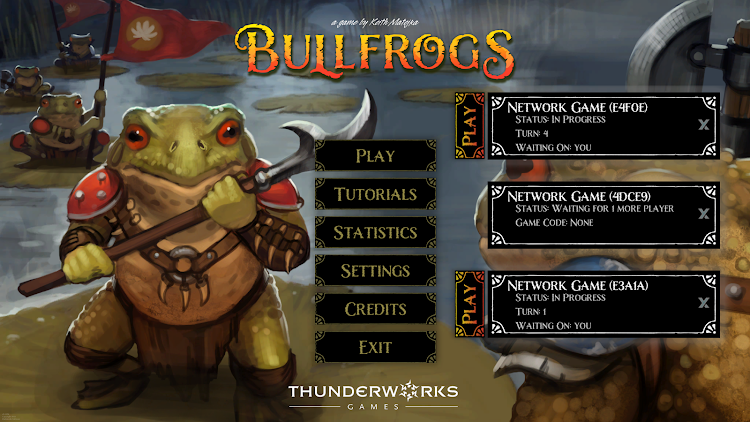 #6. Bullfrogs (Android) By: Darkstride Software