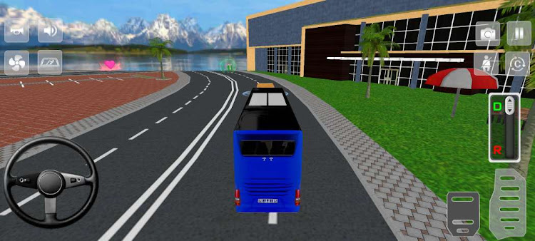 #2. Offroad Bus Driver Bus Game 3d (Android) By: Logic Rack Inc.