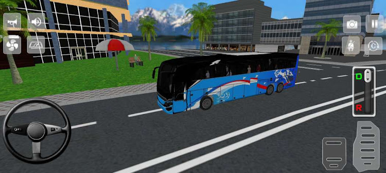 #3. Offroad Bus Driver Bus Game 3d (Android) By: Logic Rack Inc.