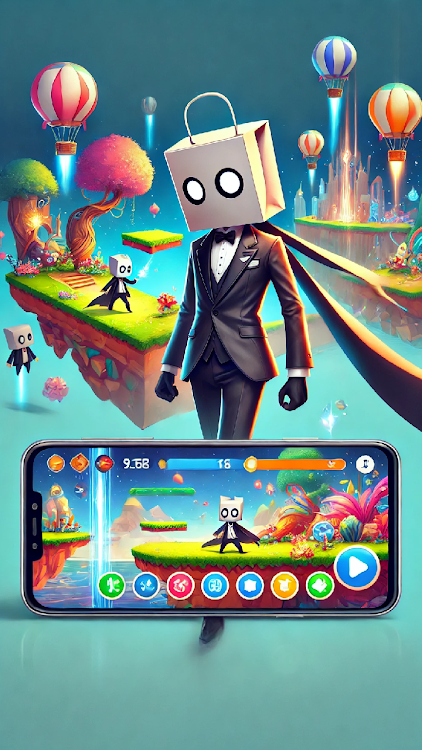 #8. Paperbag Gentleman (Android) By: ALPS - ELECELL