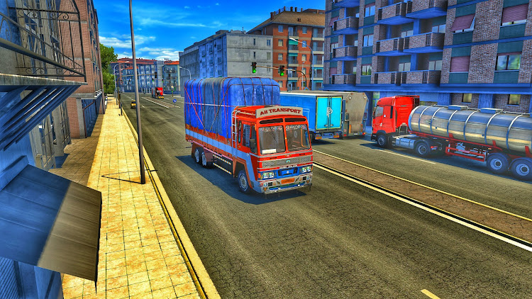 #6. Indian lorry Truck Simulator (Android) By: AH Gaming