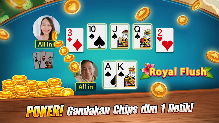 #3. LUXY Domino Gaple QiuQiu Poker (Android) By: Gamesofa Global Inc.