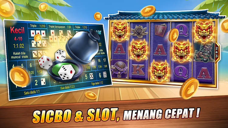 #5. LUXY Domino Gaple QiuQiu Poker (Android) By: Gamesofa Global Inc.