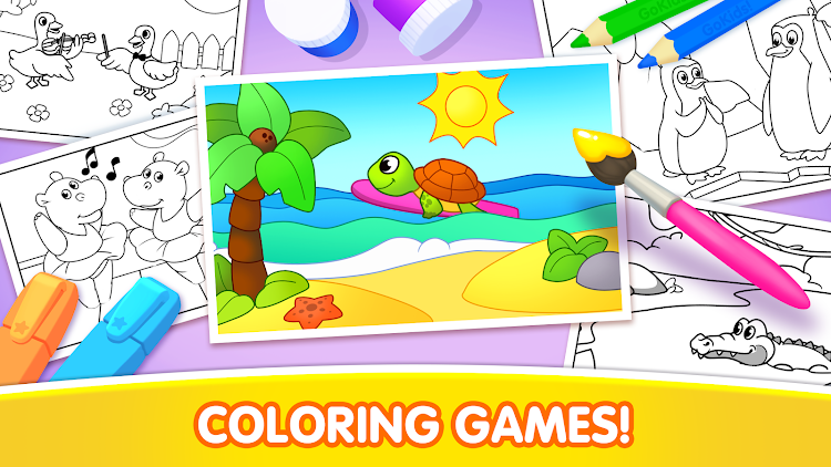 #2. Education tablet game for kids (Android) By: GoKids! publishing