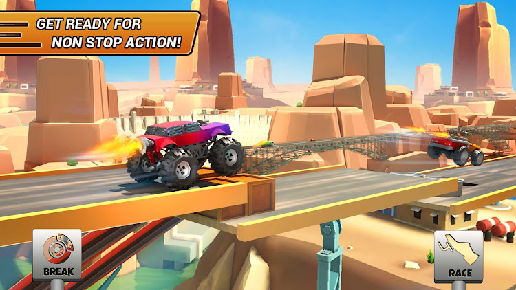 #4. Up Hill Racing: Off road games (Android) By: OxUnity