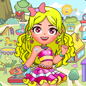 My Family Town Doll City Games