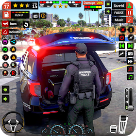 US Police Cop Car Chase Game