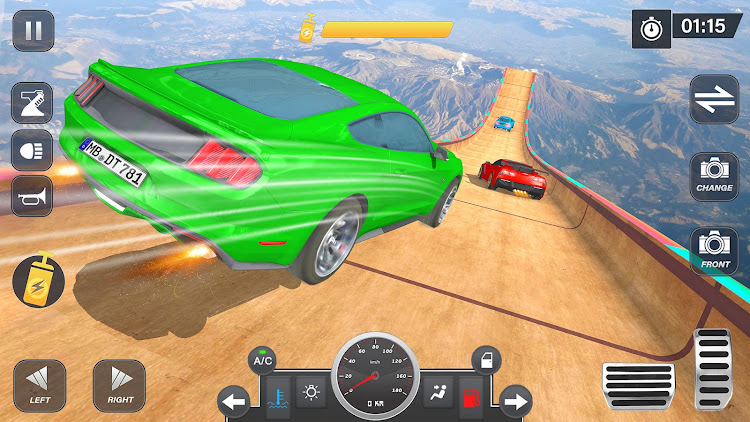 #5. Car Stunts - Car Driving Games (Android) By: Contra 3D Games