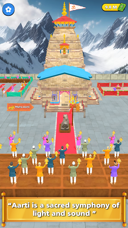 #4. Kedarnath Mandir Game: Mahadev (Android) By: ET Game Developers