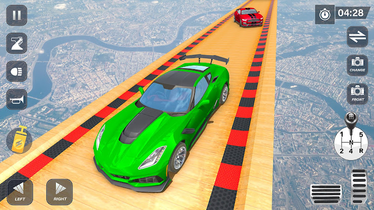 #6. Car Stunts - Car Driving Games (Android) By: Contra 3D Games