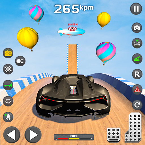 #7. Car Stunts - Car Driving Games (Android) By: Contra 3D Games