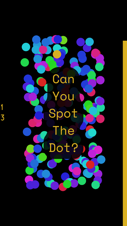 #6. Color Quest: Spot The Dot (Android) By: Adrian MJ