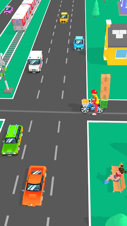 #3. Pizza Delivery Game: Bike Game (Android) By: Play Stove