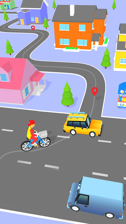 #4. Pizza Delivery Game: Bike Game (Android) By: Play Stove