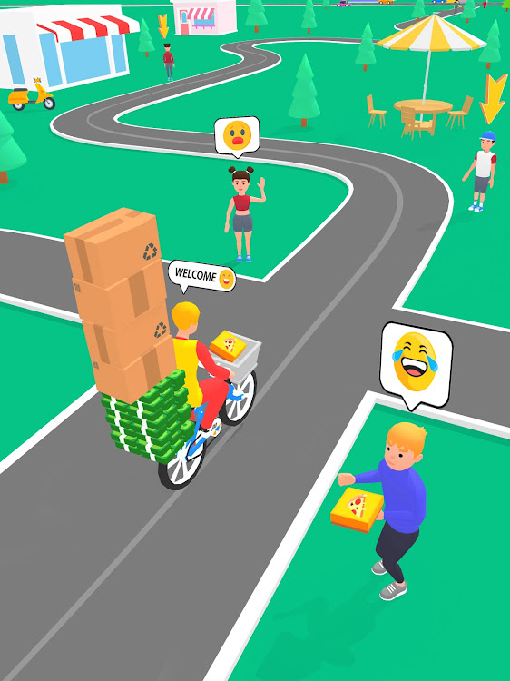 #9. Pizza Delivery Game: Bike Game (Android) By: Play Stove