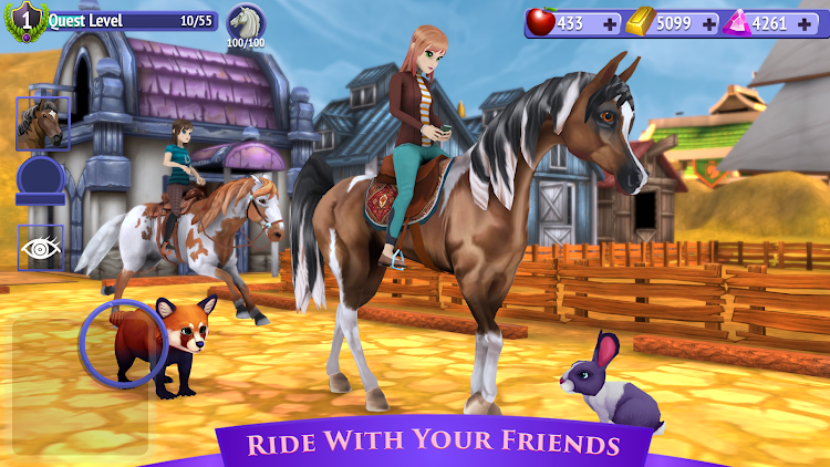 #5. Horse Riding Tales - Wild Pony (Android) By: Foxie Ventures