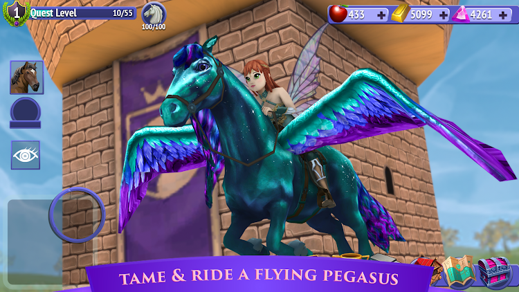 #6. Horse Riding Tales - Wild Pony (Android) By: Foxie Ventures