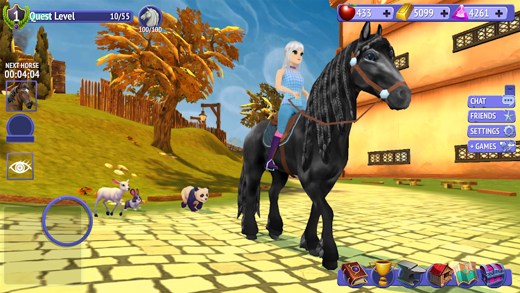 #10. Horse Riding Tales - Wild Pony (Android) By: Foxie Ventures