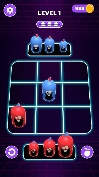 #5. Super Tic Tac Toe (Android) By: MLABS