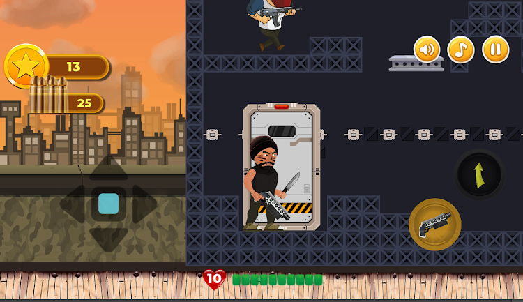 #5. Revenge of Hero: Platform Game (Android) By: Maxi Pro Games