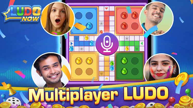 #8. Ludo Now: Online Board Game (Android) By: Comfun