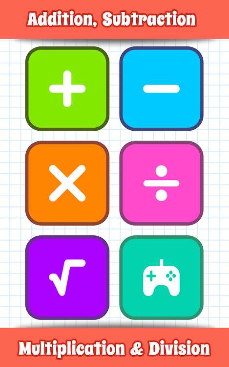 #9. Math Games, Learn Add Multiply (Android) By: GunjanApps Studios