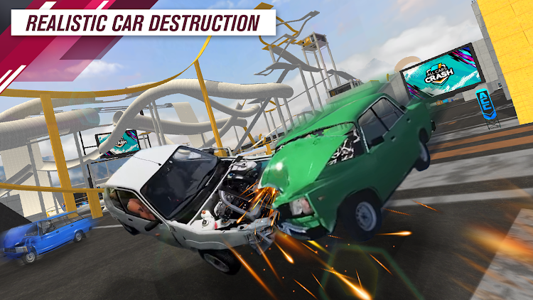 #2. All Cars Crash (Android) By: zeroonegames