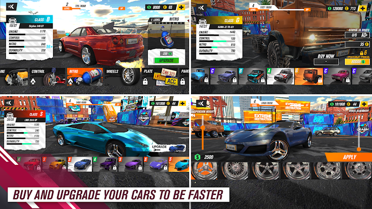 #8. All Cars Crash (Android) By: zeroonegames