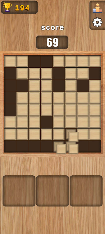 #3. Wood Block Puzzle 7 (Android) By: lionadz