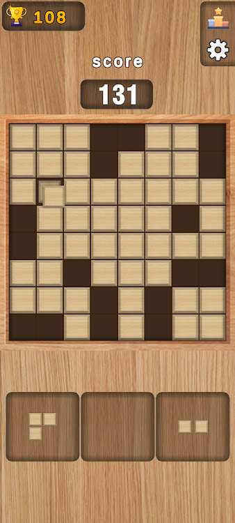 #4. Wood Block Puzzle 7 (Android) By: lionadz