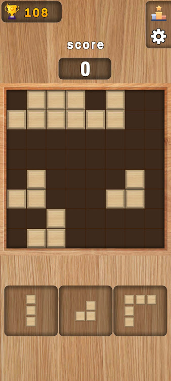 #6. Wood Block Puzzle 7 (Android) By: lionadz