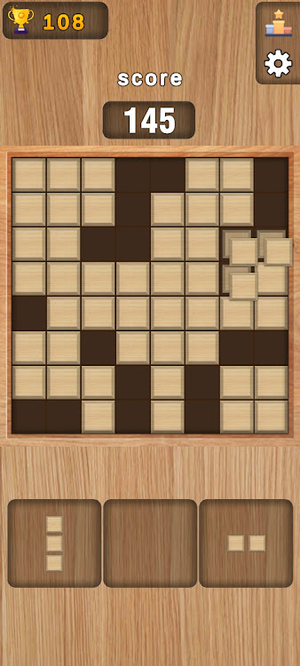 #8. Wood Block Puzzle 7 (Android) By: lionadz