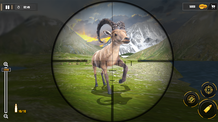 #10. JungleMarksman: Animal Hunting (Android) By: Ropstam Game Studio