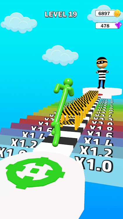 #4. Big Man Adventure: Run & Grow (Android) By: World Sports Arena