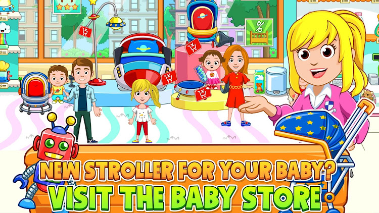 #4. My City : Babysitter (Android) By: My Town Games Ltd