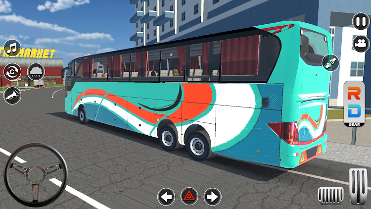 #8. Bus Driving Simulator City Bus (Android) By: The Gamester