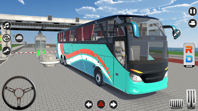 #9. Bus Driving Simulator City Bus (Android) By: The Gamester