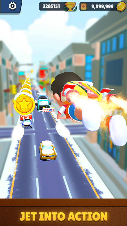 #3. TurboStride - Endless Runner (Android) By: Ropstam Game Studio