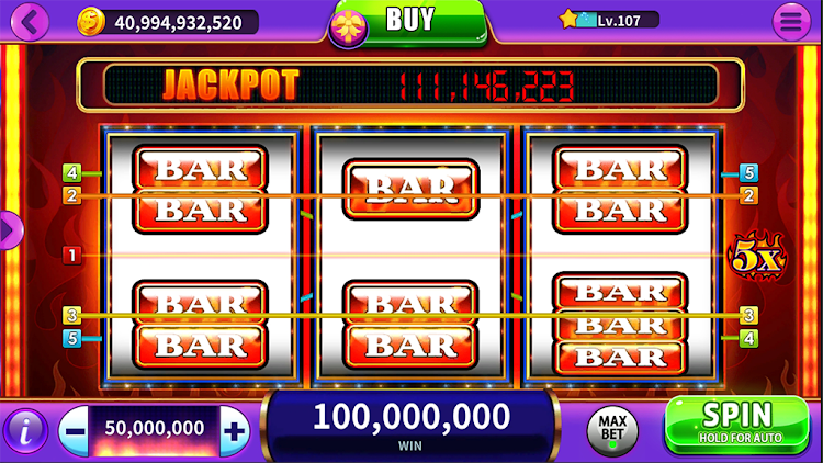 #4. JackPot Winner:Casino Slots (Android) By: Casino-Slot